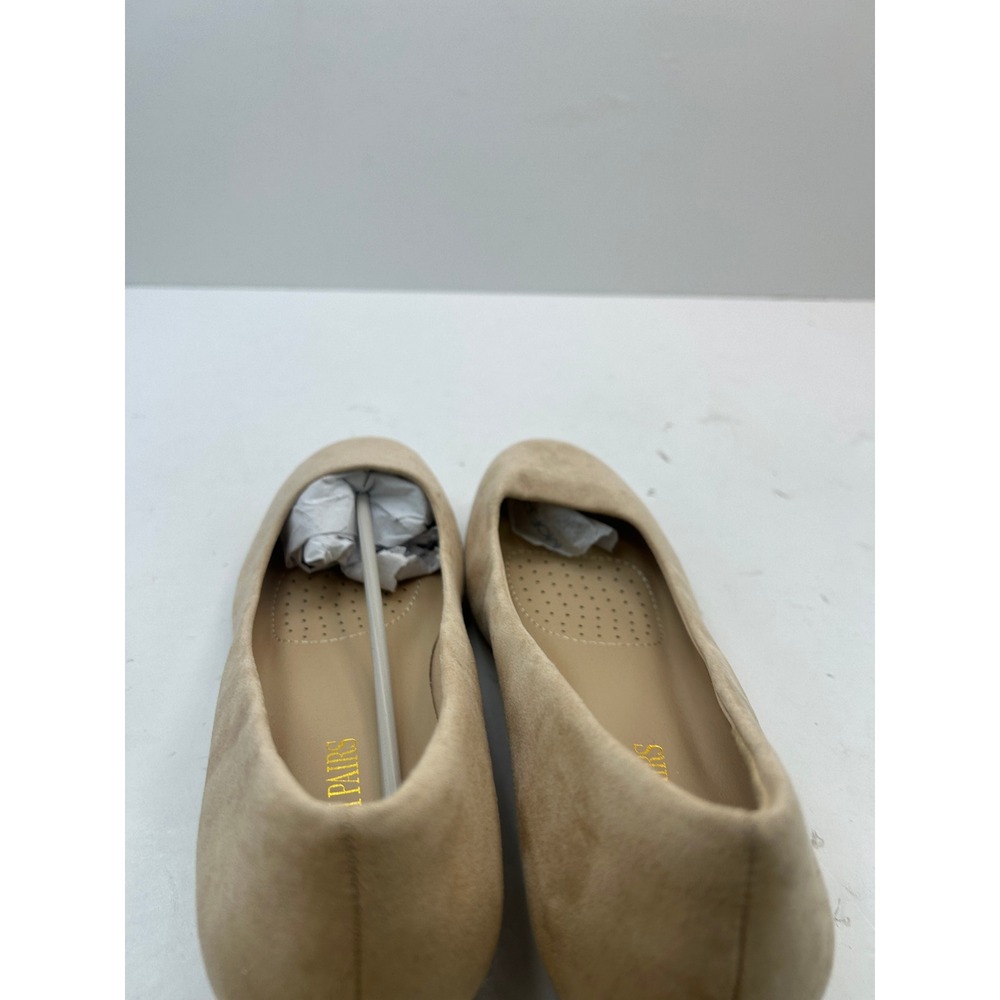 Dream Pairs Wedge Pumps Womens 9.5 Beige